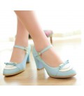 Ladies Pu Leather Platform Women Pumps Dress Shoes
