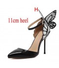Thin High Heels Women Pumps 8/11cm ,Butterfly Heels Sandals