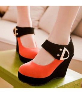 Women Pumps Spring Autumn Mary Jane Casual Platform Shoes