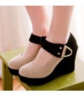 Women Pumps Spring Autumn Mary Jane Casual Platform Shoes
