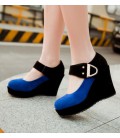 Women Pumps Spring Autumn Mary Jane Casual Platform Shoes