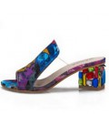 Rhinestone Peep Toe Heels Women Sandals Shoes