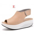 Summer Women Sandals Casual Peep Toe Swing Shoes