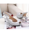 Summer Fashion Women Sandal Casual Medium Heels