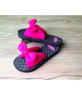 Summer Bow Bowtie Home Women Flat Slipper