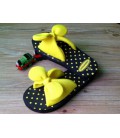 Summer Bow Bowtie Home Women Flat Slipper
