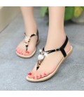 Women Summer Classic Rhinestone sandals fashion flat