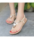 Women Summer Classic Rhinestone sandals fashion flat