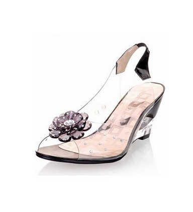 Summer Sandals Women Peep Toe Wedge Sandals