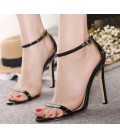 Buckle trap High Heels Sandals Woman Shoes