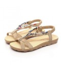 Women Sandals Flats Ankle-Strap Shoes