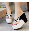 Woman Shoes Thick Bottom Platform Wedge Heel