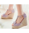Women Sandals Wedges Shoes Platform High Heels 