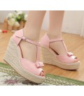 Women Sandals Wedges Shoes Platform High Heels 