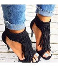 Women Casual Spring/Autumn Flock Solid Flat Shoes
