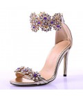 Women's Shoes Heel Heels / Peep Toe Sandals / Heels Wedding / Party & Evening / Dress Rose Gold