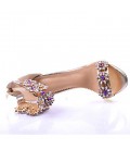 Women's Shoes Heel Heels / Peep Toe Sandals / Heels Wedding / Party & Evening / Dress Rose Gold