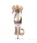 Women's Shoes Heel Heels / Peep Toe Sandals / Heels Wedding / Party & Evening / Dress Rose Gold