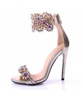 Women's Shoes Heel Heels / Peep Toe Sandals / Heels Wedding / Party & Evening / Dress Rose Gold