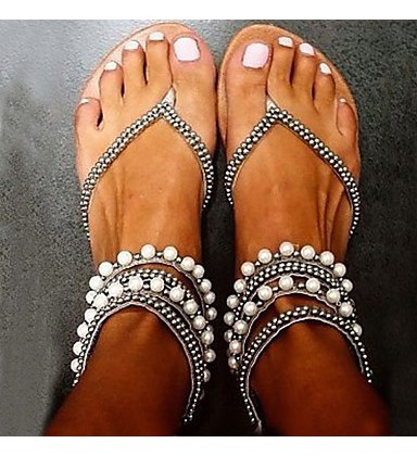 Women's Shoes Heel Flip Flops Sandals