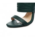 Women's Sandals Spring Summer Club Shoes PU Party & Evening Dress Casual Stiletto Heel Chain Tassel