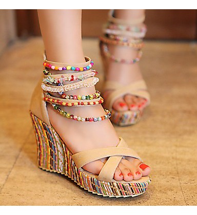 Women's Sandals Spring Summer Fall PU Dress Casual Women's Sandals Spring Summer Fall PU Dress Casual