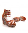Sweet Square Rhinestone Buckle Silk Surface Women Pumps