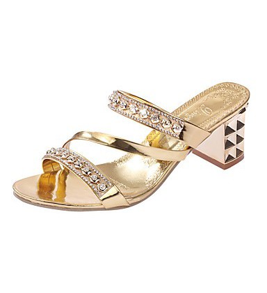 Women's Heels Spring Summer Comfort PU Casual Low Heel