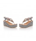 Woman Shoes Thick Bottom Platform Wedge Heel