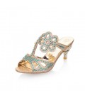 Women's Shoes Heel Wedges / Heels / Peep Toe / Slippers Sandals