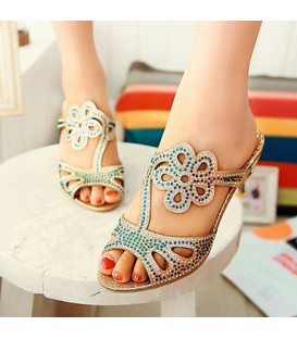 Women's Shoes Heel Heels / Peep Toe Sandals