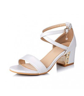 Women's Sandals Spring Summer Comfort Leatherette Dress Casual 