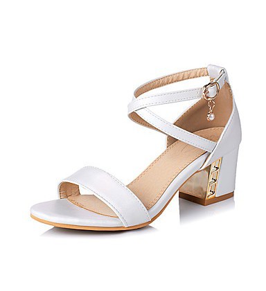 Women's Sandals Spring Summer Comfort Leatherette Dress Casual 