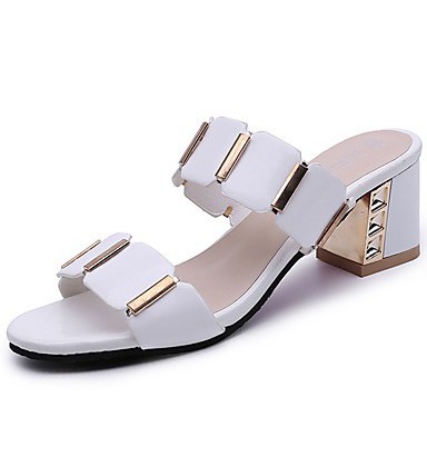 Women's Sandals Comfort PU Summer Dress Casual