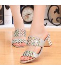 Women's Sandals Comfort PU Summer Dress Casual