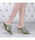 Women's Sandals Comfort PU Summer Dress Casual