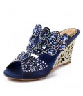 Women's Sandals Comfort PU Summer Dress Casual