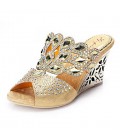 Women's Sandals Comfort PU Summer Dress Casual