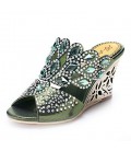 Women's Sandals Comfort PU Summer Dress Casual