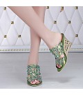 Women's Sandals Comfort PU Summer Dress Casual
