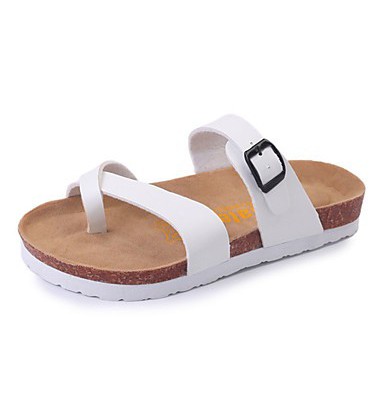 Women's Sandals Summer Comfort PU Casual Flat