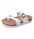 Women's Sandals Summer Comfort PU Casual Flat