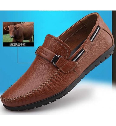 Real Leather Men Flats Genuine Leather Men Boat Shoes Real Leather Men Flats Genuine Leather Men Boat Shoes