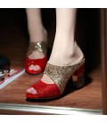 Sandals Spring Summer Fall Club Shoes Glitter Party & Evening Dress Casual 