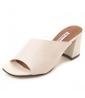 Women's Sandals Summer Comfort PU Outdoor Beige Black White
