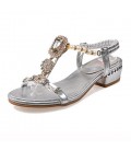 Women's Shoes Heel Peep Toe Sandals Outdoor 