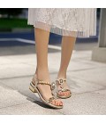 Women's Shoes Heel Peep Toe Sandals Outdoor 