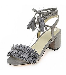Women's Shoes Chunky Heel Peep Toe / Open Toe Sandals Dress