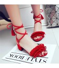 Women's Shoes Chunky Heel Peep Toe / Open Toe Sandals Dress