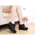 Hidden Wedge Heels Fashion Women's Elevator Shoes